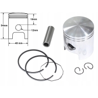 Поршень piaggio typhoon air cool 80cc 48mm pin12 std typhoon