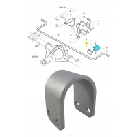 Суппорт заднего кронштейн stabilizatora iveco daily 7013 2007 8587294