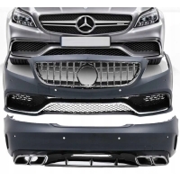 Бампер передняя tyl мерседес cls w218 c218 amg cls63