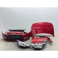 Hyundai i20 ii 1.2 b 14-18 передняя в сборе капот бампер полоса передний