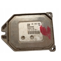 Блок управления двигателя opel vectra b c 1.8 16v 24443879 5wk9196 100% в рабочем состоянии