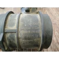 Датчик массового расхода воздуха Audi A6 4B2 2001 078906461BX, 078906461B, 0280218038