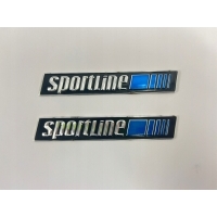 Эмблема sportline накладка боковой крыло переднего мерседес w124 w201 190