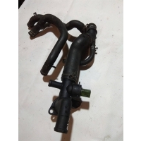Фланец (тройник) системы охлаждения Volkswagen Polo 2007 06A121133BB,06A121132AP,1J0121619A,1J0122291A,1J0122291F, BJX, BBU
