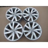 4× колесо алюминиевая volkswagen oe 3g0601025bj 6.5