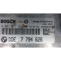 Блок управления двигателем BMW X3 E83 2007 7794626, 0281011414