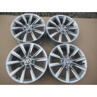 4× колесо алюминиевая volkswagen oe 459 набор колёсные диски volkswagen tiguan i 5n рестайлинг 5n0601025s 7.0