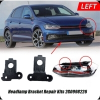 Кронштейн фары левой Volkswagen Polo 2016- 2020 Kia 2G0998225 2G0998225