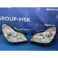 Фары ксеноновые комплект Mercedes cls 350 w219 2007 A2198203161, A2198203261