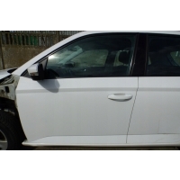 Дверь левая передняя оригинал лак lf9e skoda fabia iii