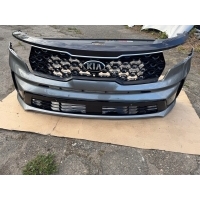 Бампер kia sorento iv 20- решётка решетка радиатора крышка передняя оригинальный