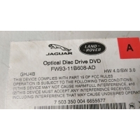 CD-чейнджер JAGUAR F-PACE X761 09/2015 - 2018 FW9311B608AD