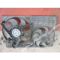 Вентилятор радиатора Skoda Roomster 2007 6Q0121207F, 6Q0959455H