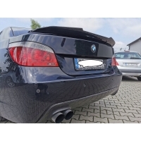 Bmw e60 аэродинамический спойлер юбка psm look чёрный блеск