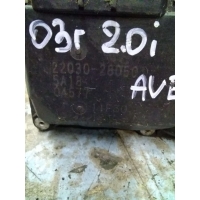 Заслонка дроссельная Toyota Avensis 2 2003 2203028050