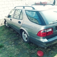 Saab 95 9-5 рестайлинг бампер передняя передний 170