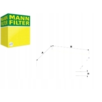 Mann - filter тс 24 013 фильтр , вентиляция przestrzeni pasażerskiej