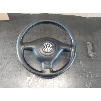Руль трехспицевый кожа volkswagen гольф iv бора passat b5 1j0419091ae