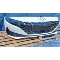 Hyundai elantra vii 7 бампер передний передняя оригинал