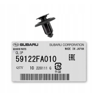 Дюбель клипса крепеж монтажа subaru 59122fa010