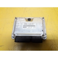 Блок управления двигателем Audi A6 C5/4B [рестайлинг] (2001-2004) 2002 4b1907401b, 0281010393