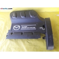 Декоративная крышка двигателя Mazda MPV 2 поколение [рестайлинг] (2003-2006) 2005 4L8E8A590CA
