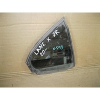 Стекло двери задней правой (форточка) Mitsubishi Lancer (CX, CY) 2007 > 5740A018