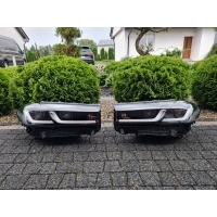 Bmw g30 g31 f90 lci рестайлинг full светодиодный shadow черные левая правый фара набор eu