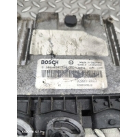 Блок управления двигателем Renault Megane 2004 0281011390