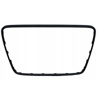 RAMKA CHROM ATRAPY GRILLA PRZÓD AUDI Q7 4L FL LIFT 10-15 BLACK NEW