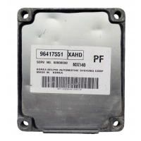 Блок управления двигателя chevrolet aveo t250 1.4 96417551 xahd pf программирование