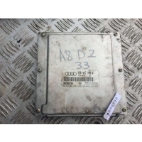 Блок управления двигателем Audi A8 D2/4D 2001 0281001867, 4D0 907 409 A