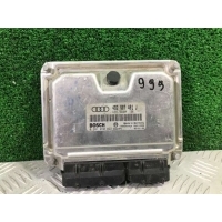 Блок управления двигателем Audi A6 C5 (S6,RS6) 2002 4B2 907 401 J, 0 281 010 822