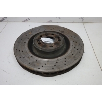 Диск тормозной передний (с перфорацией, 375mm) LH=RH Mercedes GL/GLS X166 2012 A1664211600