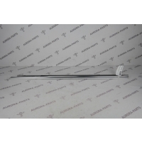Уплотнитель, бархотка передней двери (хром) LH Mercedes C-Klasse W205 2013 A2057201924