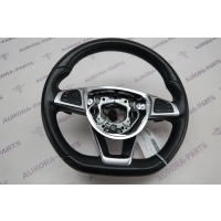 Руль кожа с лепестками (AMG-пакет) (без обогрева) Mercedes E-Klasse W213 2016 A0004606003