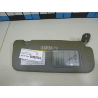 Козырек солнцезащитный (внутри) Hyundai-Kia Solaris (2010 - 2017) 852201R0208M