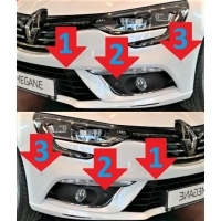 Renault megane iv датчик парковки в бампер pdc