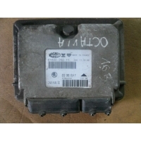 Блок управления двигателем Skoda Octavia 2002 032906014F, 6160026011