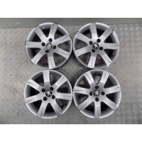 4× колесо алюминиевая peugeot oe 308 просмотр zdjęcia x 16 