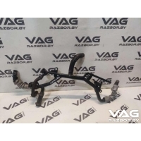 Трубка охлаждающей жидкости металлическая Volkswagen Touareg 1 2008 07Z121065AD,07Z121062D,07Z121063M