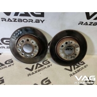 Диск тормозной задний Volkswagen Passat B6 2007 1K0615601M