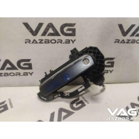 Ручка наружная передняя левая Audi A6 Allroad C6 2008 4F0837885,4F1837275