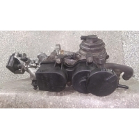 Коллектор впускной 1.8CDI , A6400901437 , с заслонкой , вакуумом и сервоприводом Mercedes benz B-classe W245 2008