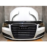 Audi a8 d4 4h в сборе передняя бампер лампы капот полоса full светодиодный