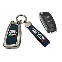 Чехол корпус с breloczkiem для kluczyka audi b7 a4 a6 a8 q7 tt