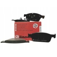 zimmermann колодки тормозные передние форд focus mk3