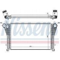 nissens интеркулер audi