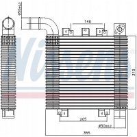 Nissens интеркулер hyundai