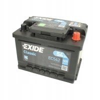 аккумулятор exide 54ah 500a п + / ec542 катовице